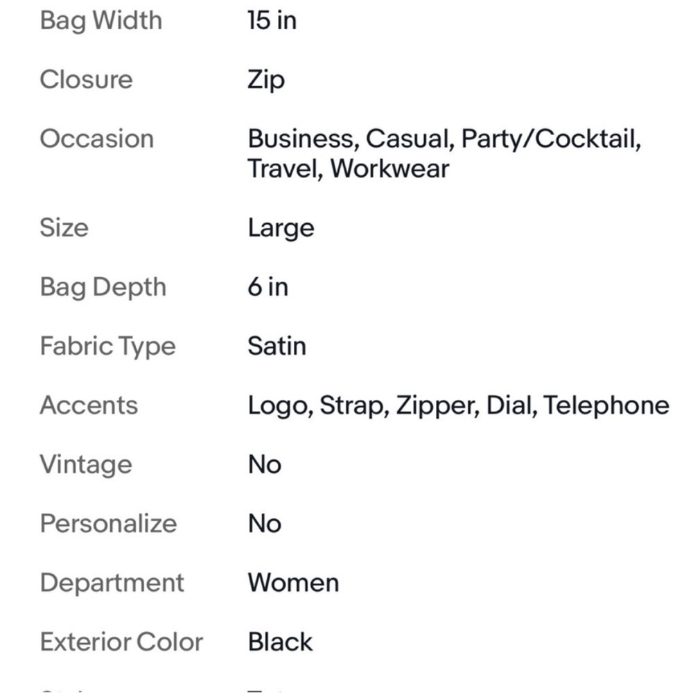 Kate Spade Call Me Chase Telephone Dial Tote Weekender Bag Purse Hayden Novelty - Picture 14 of 15